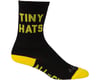 Image 1 for All-City Tiny Hat Society Wool Socks (Black/Yellow)